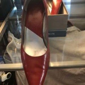 Nine West read leather shoes